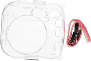25/26 Camera Case Lightweight Shatterproof Scratch-resistant Comfortable Shoulder Strap Pvc Material Suitable for Daily Use Travel Camping
