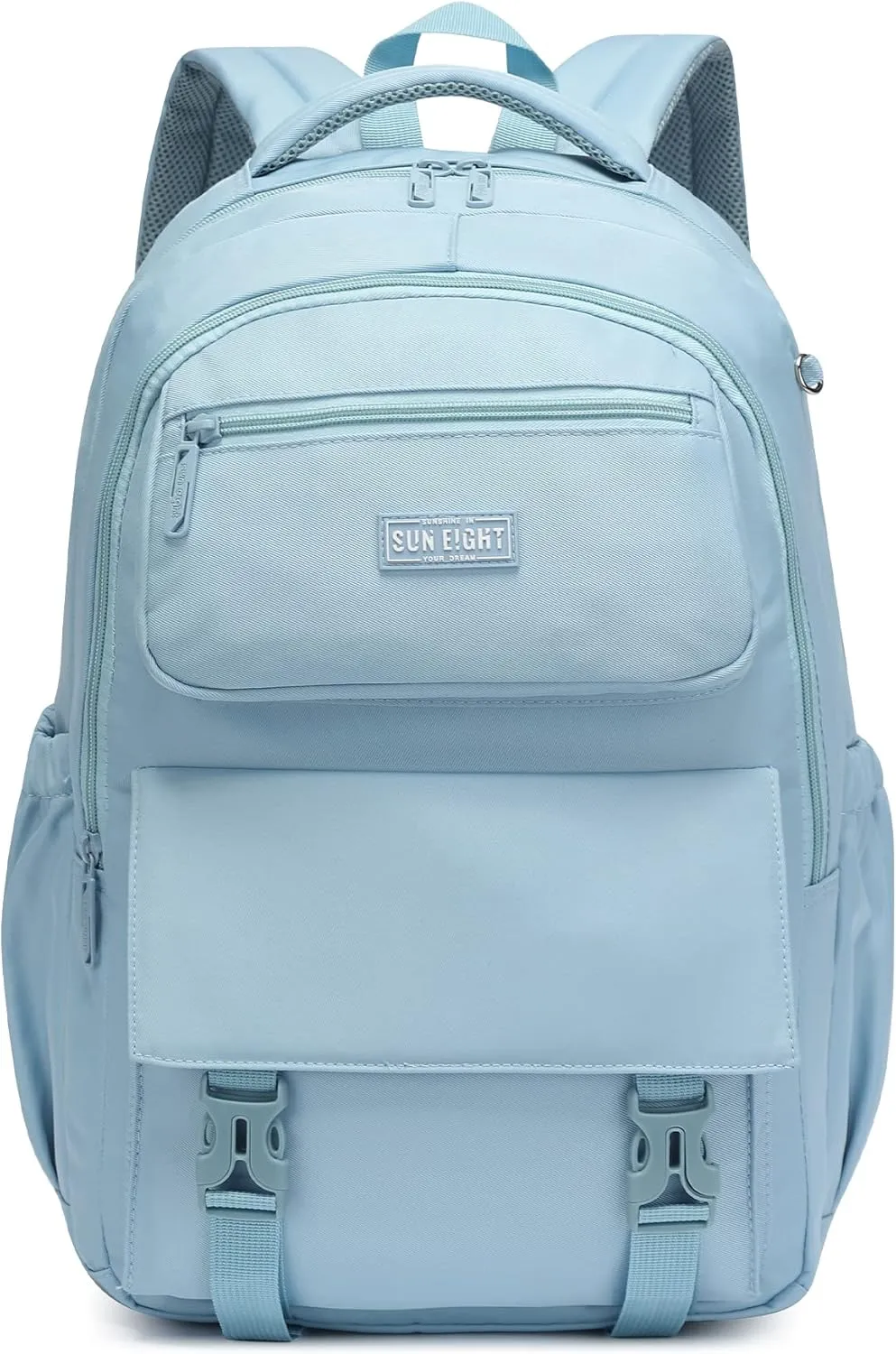 35L Lightweight Waterproof School Backpack for Kids, Teens-Durable Travel Daypack for Boys & Girls Ages 6-18 with Padded Adjustable Straps Comfortable Design (Blue)