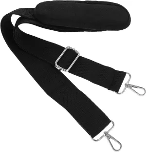 63 Inch Bag Strap Replacement Bag Shoulder Strap Adjustable Universal Shoulder Belt Nylon Crossbody Belt Laptop Bag Shoulder Strap with Metal Hooks for Laptop Case Garment Bag Messenger Bag Briefcase