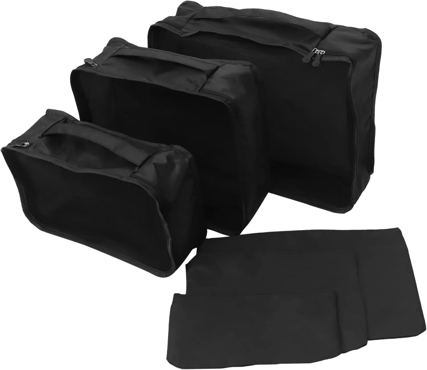 6pcs Wardrobe Storage Bags Clothes Storage Containers Closet Bin Oxford Fabric Window Design Multi-purpose Organizer