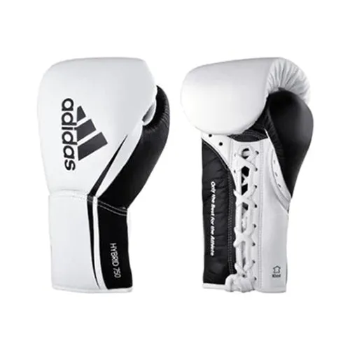 Adidas Hybrid 750 Pro Fight Lace Up Boxing Gloves