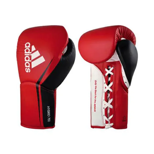 Adidas Hybrid 750 Pro Fight Lace Up Boxing Gloves