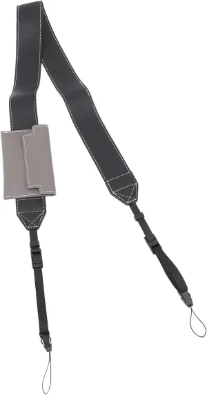 Akozon Camera Strap Comfortable PU Leather Neck Shoulder Strap for Mirrorless Camera Bag