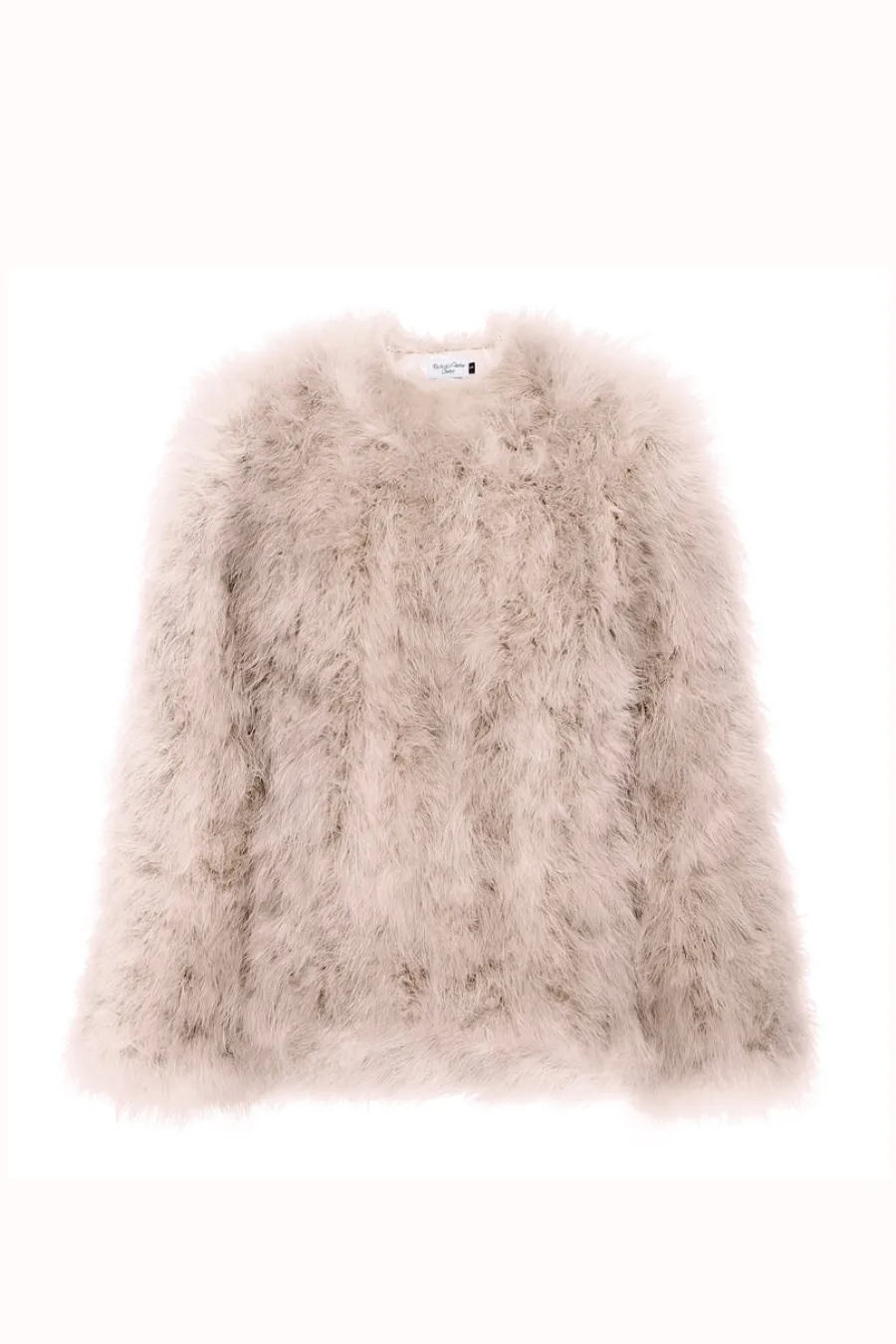 Angel Feather Jacket Blush