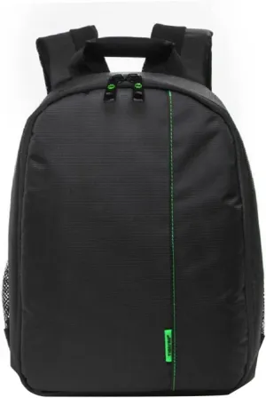 Angoily Camera Bag Lens Bag Waterproof for Dslr Dual Zipper Pulls Comfortable Straps