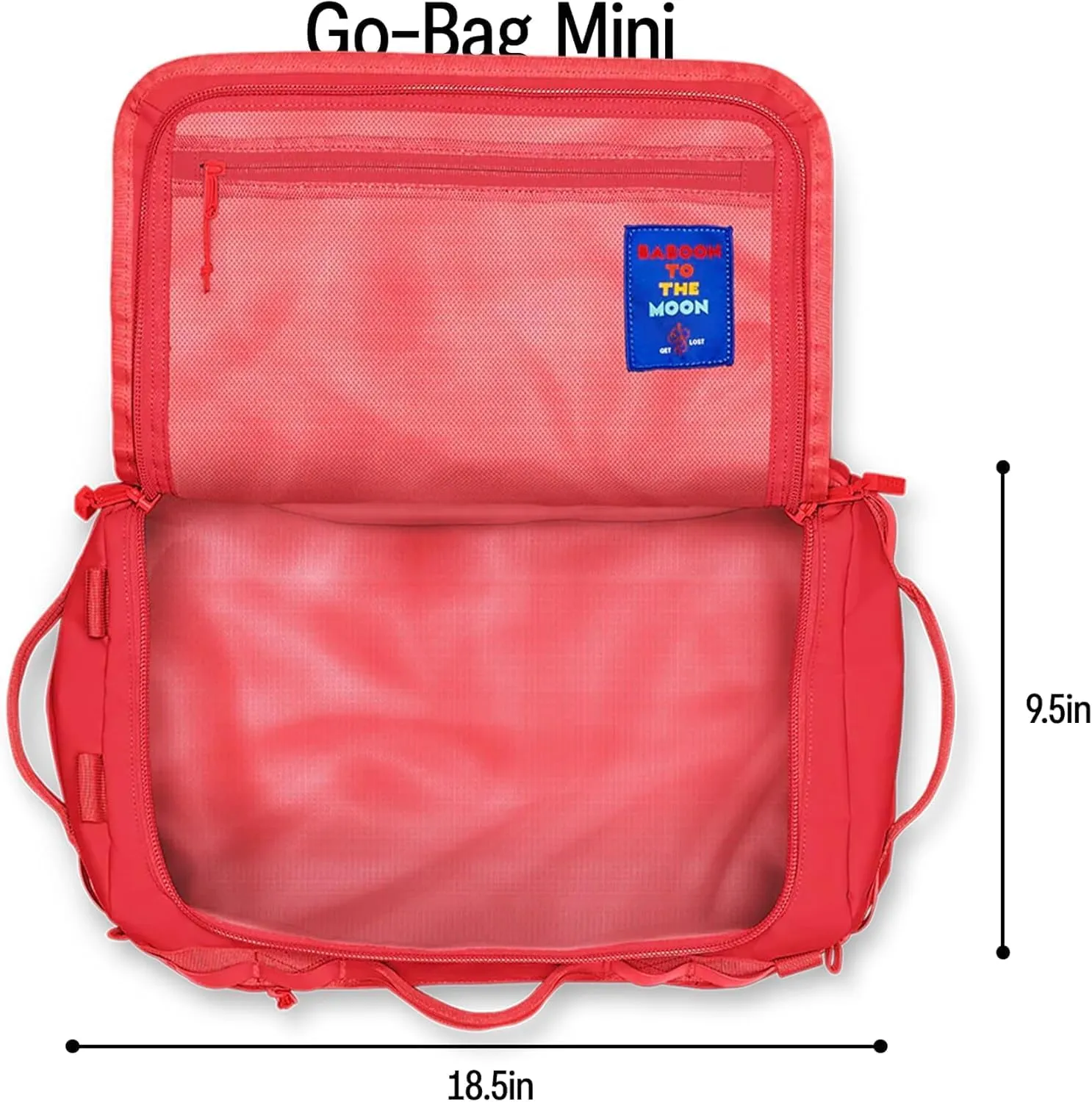 Baboon to the Moon Mini 32L Go-Bag  Small Gym Bag, Travel Duffel Bags for Women and Men, Duffle bag for Travel, Backpack Duffle, Overnight Bags
