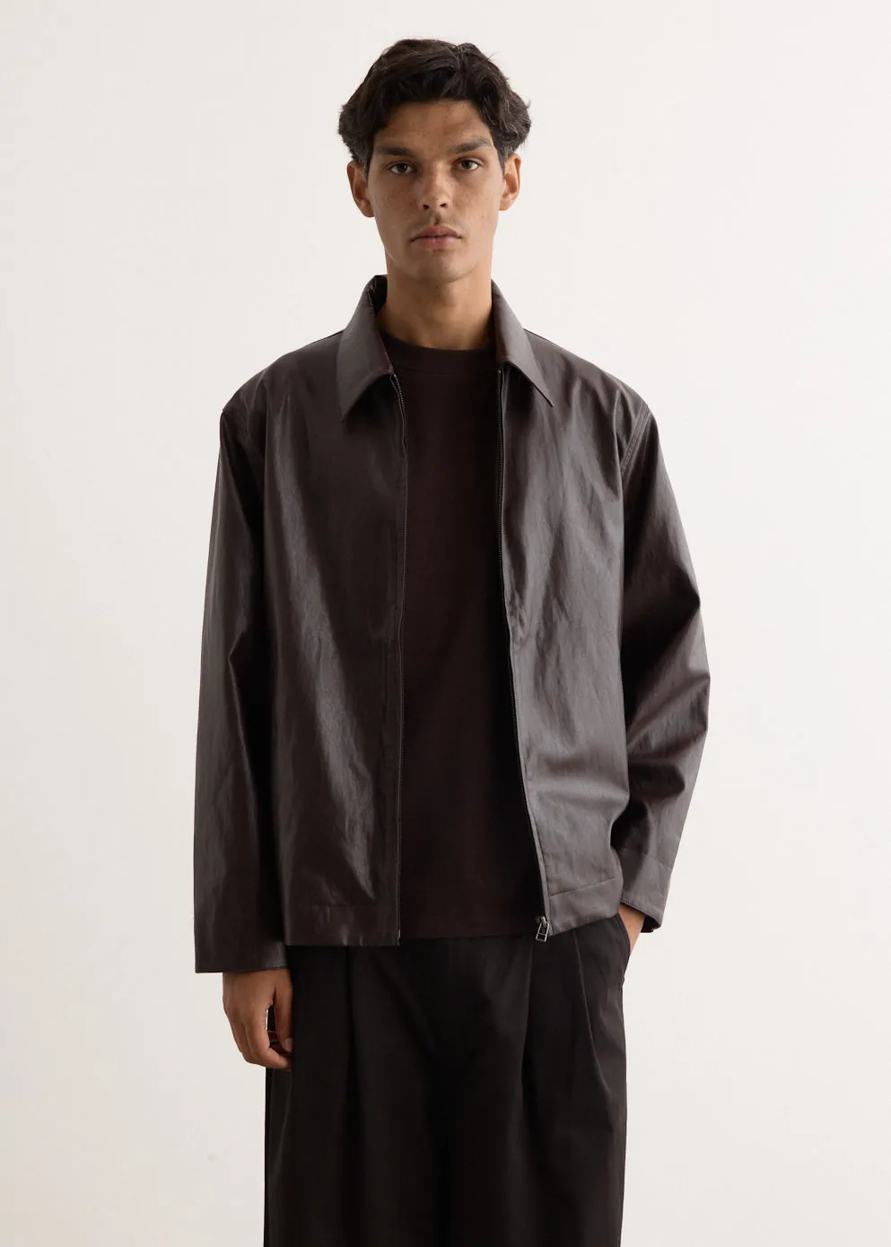 Bulldozer PU Coach Jacket