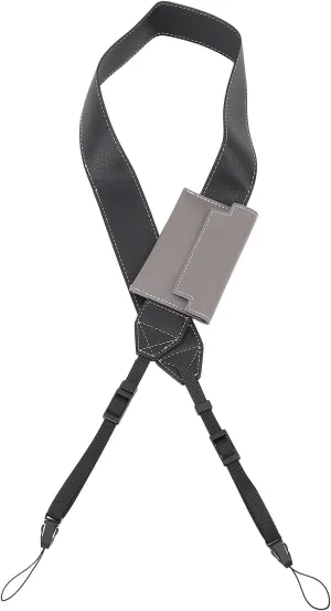 Camera Shoulder Strap Belt, Camera Strap Ergonomic Comfortable PU Leather for DSLR Mirrorless Camera Bag