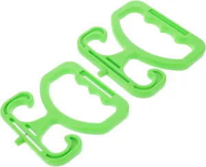Ciieeo 2pcs Reusable Bag Holder Handles for Carrying Shopping Grocery Bags Strong Lightweight Multi-use Home Travel Accessory