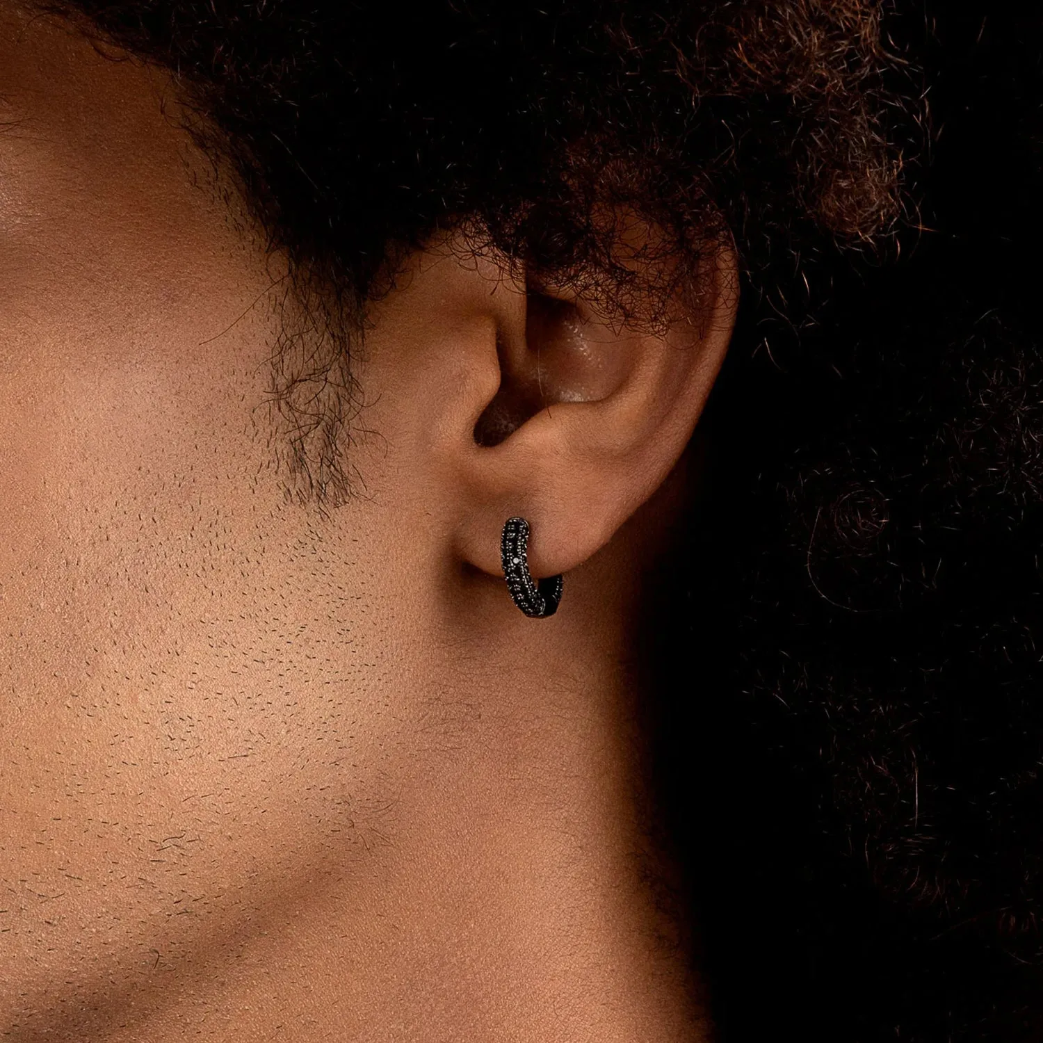 Circle Hoop Earrings - Pair