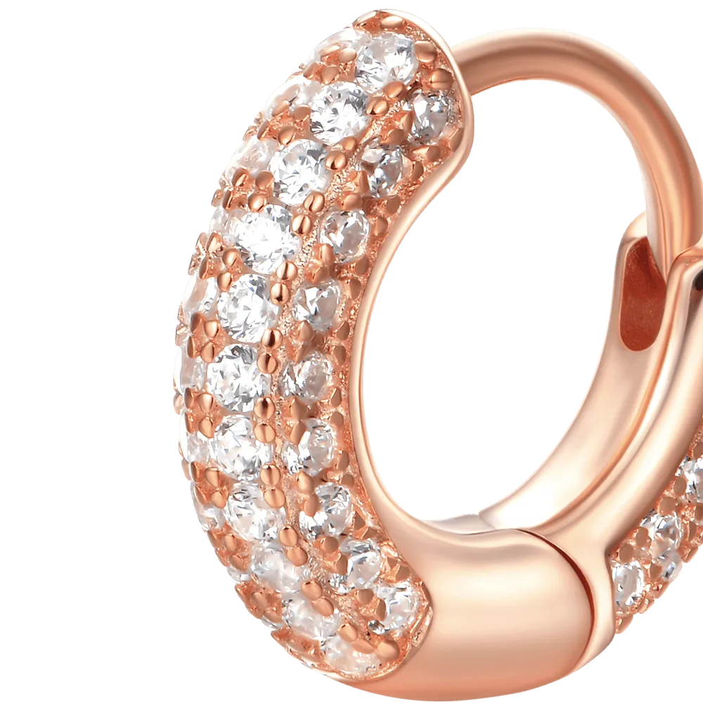 Circle Hoop Earrings - Pair