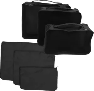 Closet Organizer Bag Set 6pcs Storage Bag Window Fabric Storage Bin for Blankets Clothes Luggage