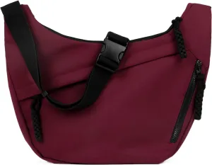 Crescent Crossbody Bags for Women and Men Nylon Luna bag Moon Hobo Purses Slouchy Dumpling Bag Canvas Shoulder Bags