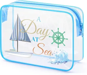 Cruise Gifts For Women Clear Makeup Bag Gifts For Cruise Lovers Cruise Trip Vacation Gifts Travel Clear Toiletry Bag Cruise Beach Cosmetic Bag For Women Girl Mom Sister Friend Birthday Gifts