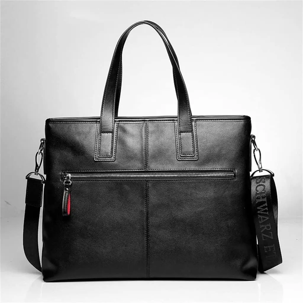 CSCDD Handbag Men's Bags Computer Bags Leather Business Briefcase Gift