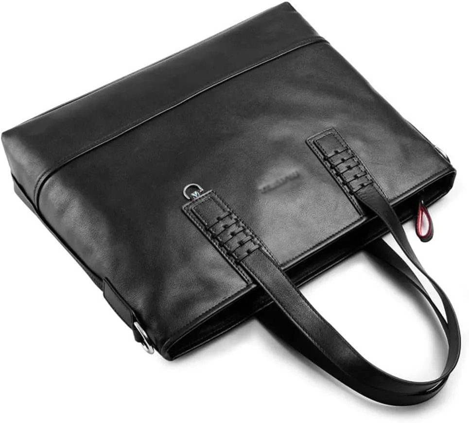 CSCDD Handbag Men's Bags Computer Bags Leather Business Briefcase Gift