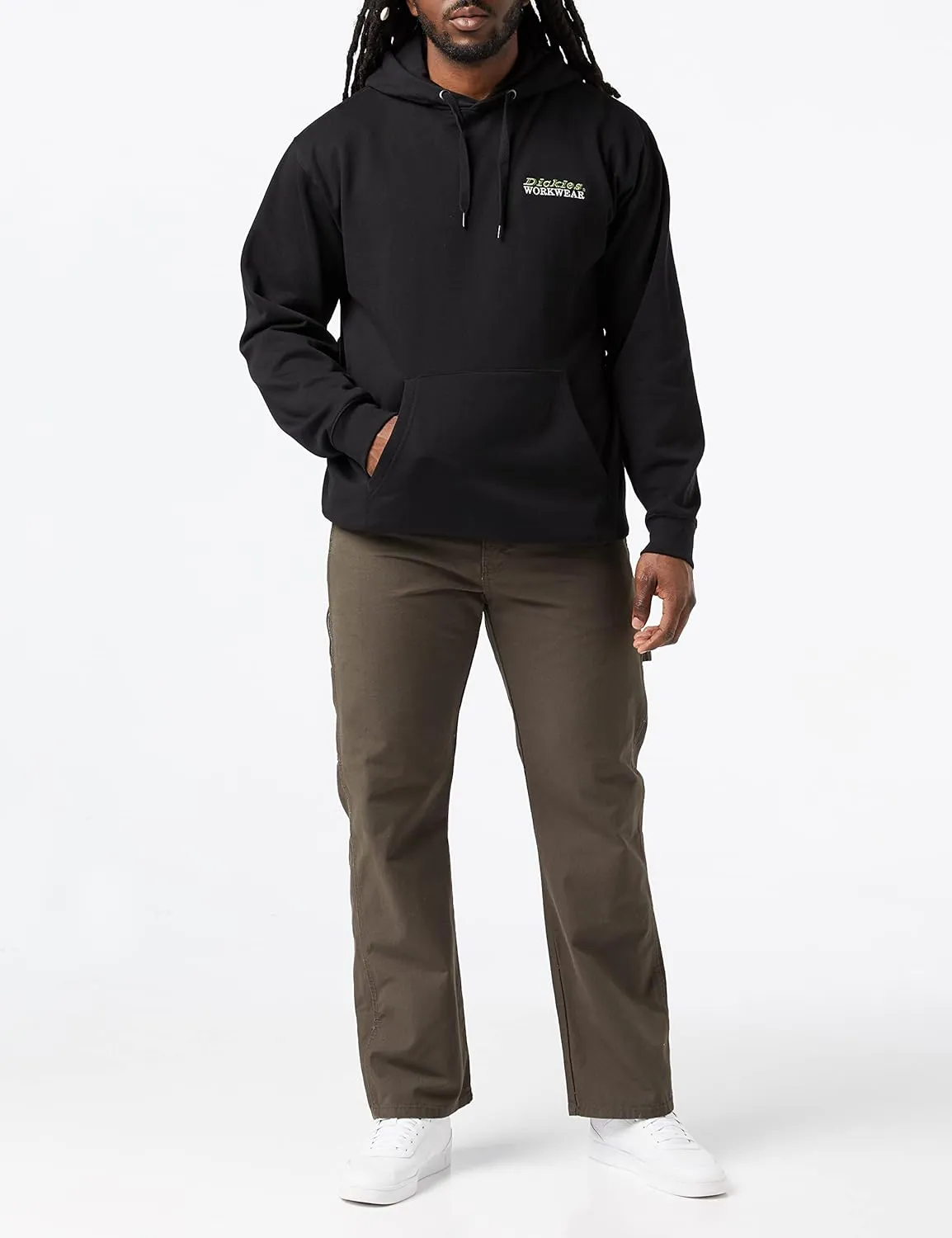 Dickies Men's Relaxed Straight Fit Lightweight Duck Carpenter Jean
