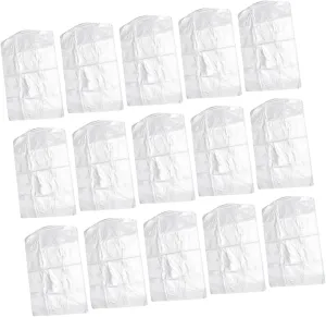 Dry Cleaning Supplies 20pcs Garment Bag Lightweight Foldable Easy to Store Suitable for Outdoor Travel Coat Storage Bag