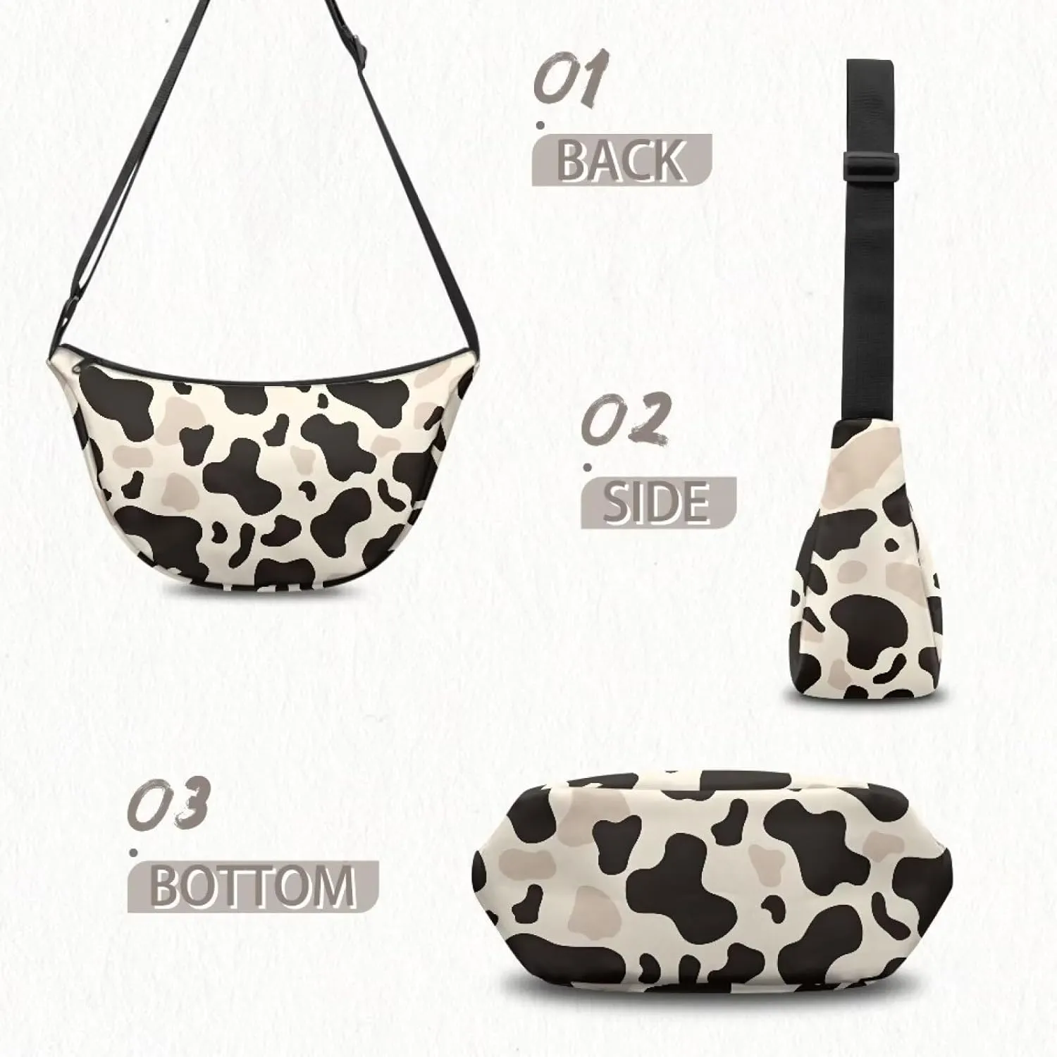 Dumpling Crossbody Bags for Women Casual Women'S Lightweight Crossbody Bag Small Handbag for Women