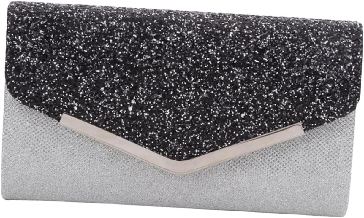 Evening Bag for Women Rhinestone Crossbody Clutch Purse Elegant Handbag for Party Prom Banquet Wedding Versatile Decor Accessory present for Her
