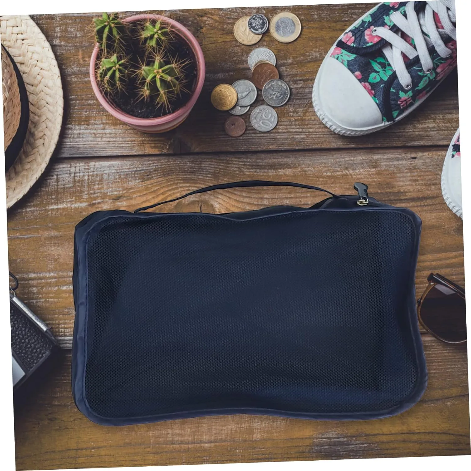 GALPADA Wardrobe Clothes Organizer Storage Bag Closet Storage Bin Large Bag Zipper