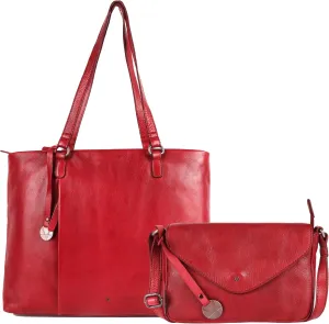 Genuine Italian Leather Bag Collection - Tote, Crossbody, and Satchel Purses - Ladies' Shoulder Bags with Top Handle & Adjustable Strap - Stylish and Versatile for Casual or Office Use