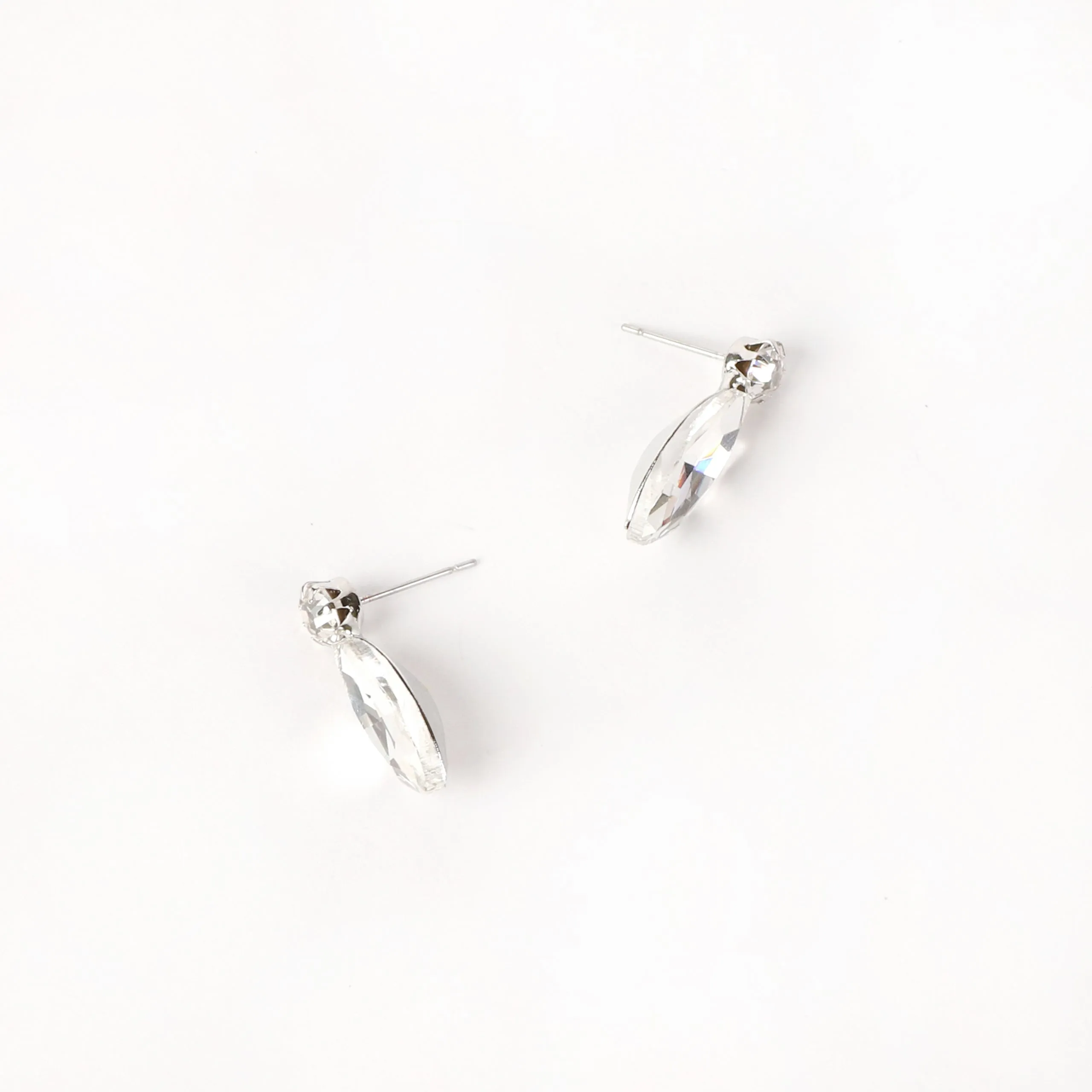 Giselle Marquise Stone Necklace & Earring Set