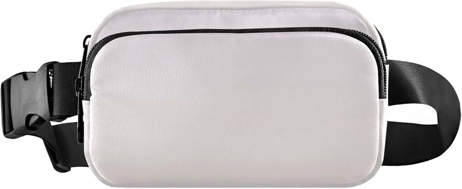 Gradient Light Ombre Fanny Packs for Women Bright Color Belt Bags Hip Pack Waterproof Crossbody Waist Purse