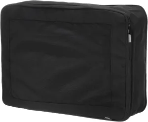 HARFINGTON Compression Packing Cube for Suitcases 45x34x13cm Lightweight Luggage Organizers Bag Travel Essentials Compression Bags for Carry on Suitcases, Black