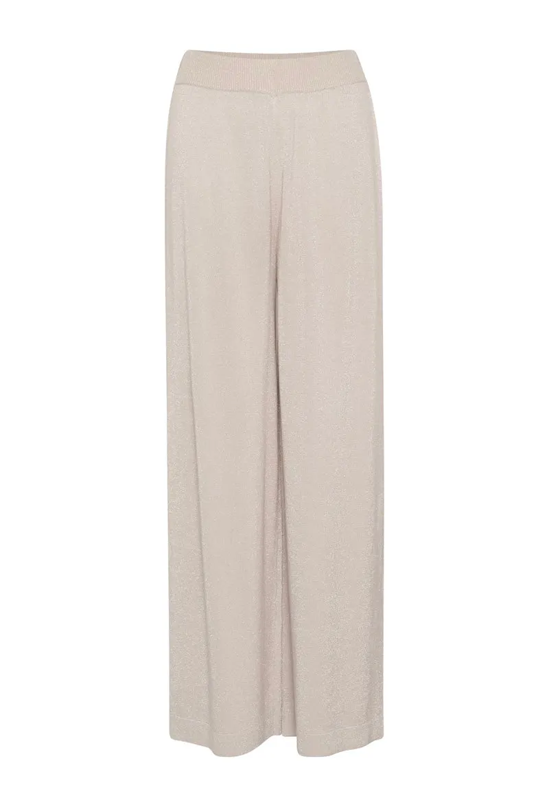 KAFFE KAregina Trousers Feather Gray