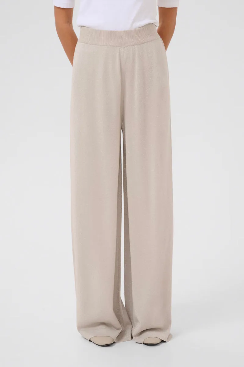 KAFFE KAregina Trousers Feather Gray