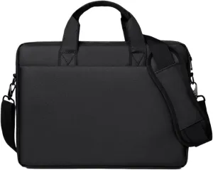 Laptop Shoulder Bag Laptop Bag Sleeve Case Shoulder Handbag Notebook Pouch Briefcases for 14 15 17 Inch(Black-Cotton,17-inch)