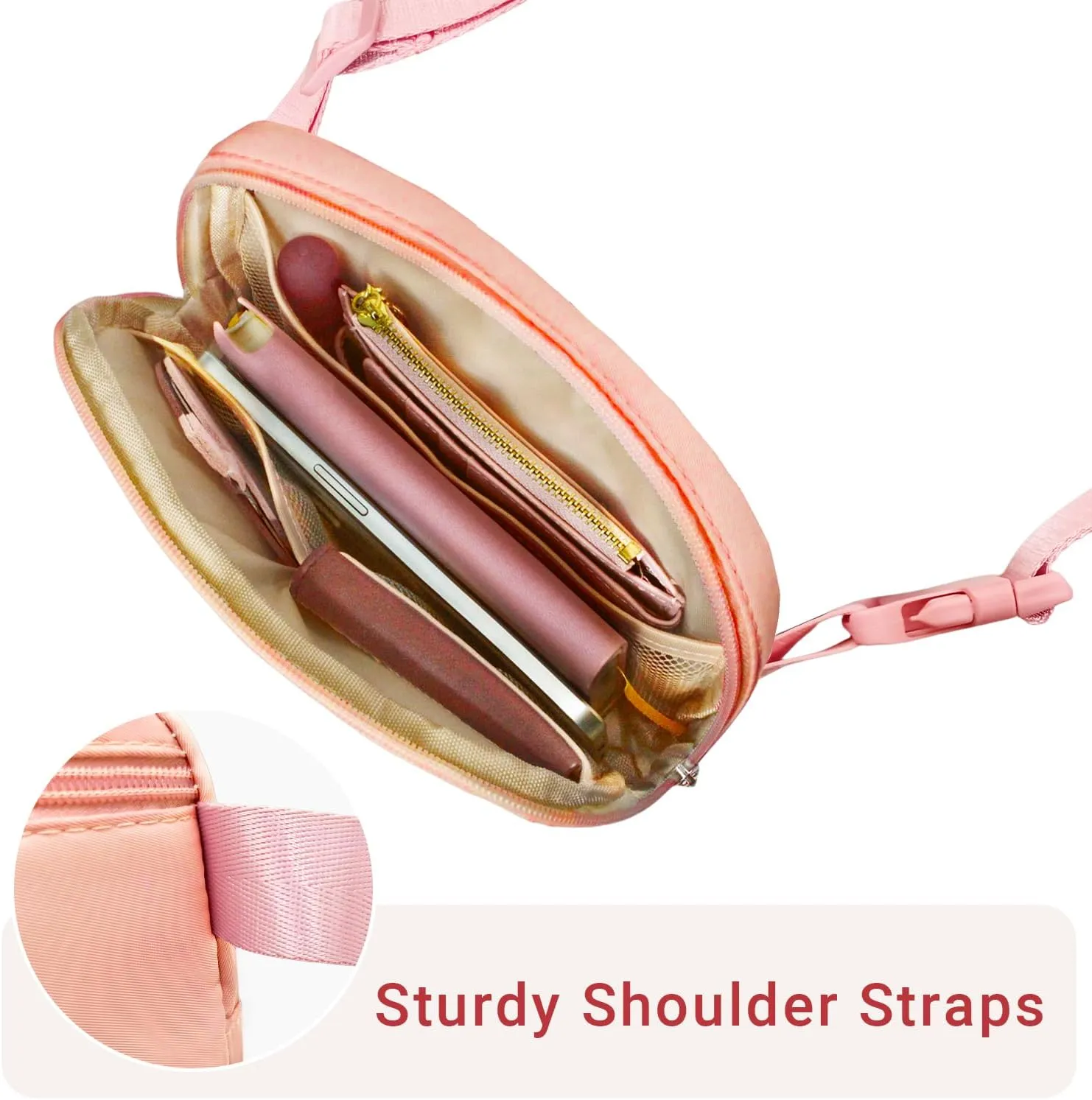 Leather Letter Belt Bag Cute Crossbody Bags Travel Fanny Waist Pack Trendy Stuff Christmas Birthday Gifts for Girls