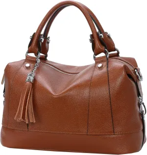 Leather Purses for Women Shoulder Handbags Satchel Bag Tote Bags Designer Crossbody Bag Hobo Purse (light Blue)