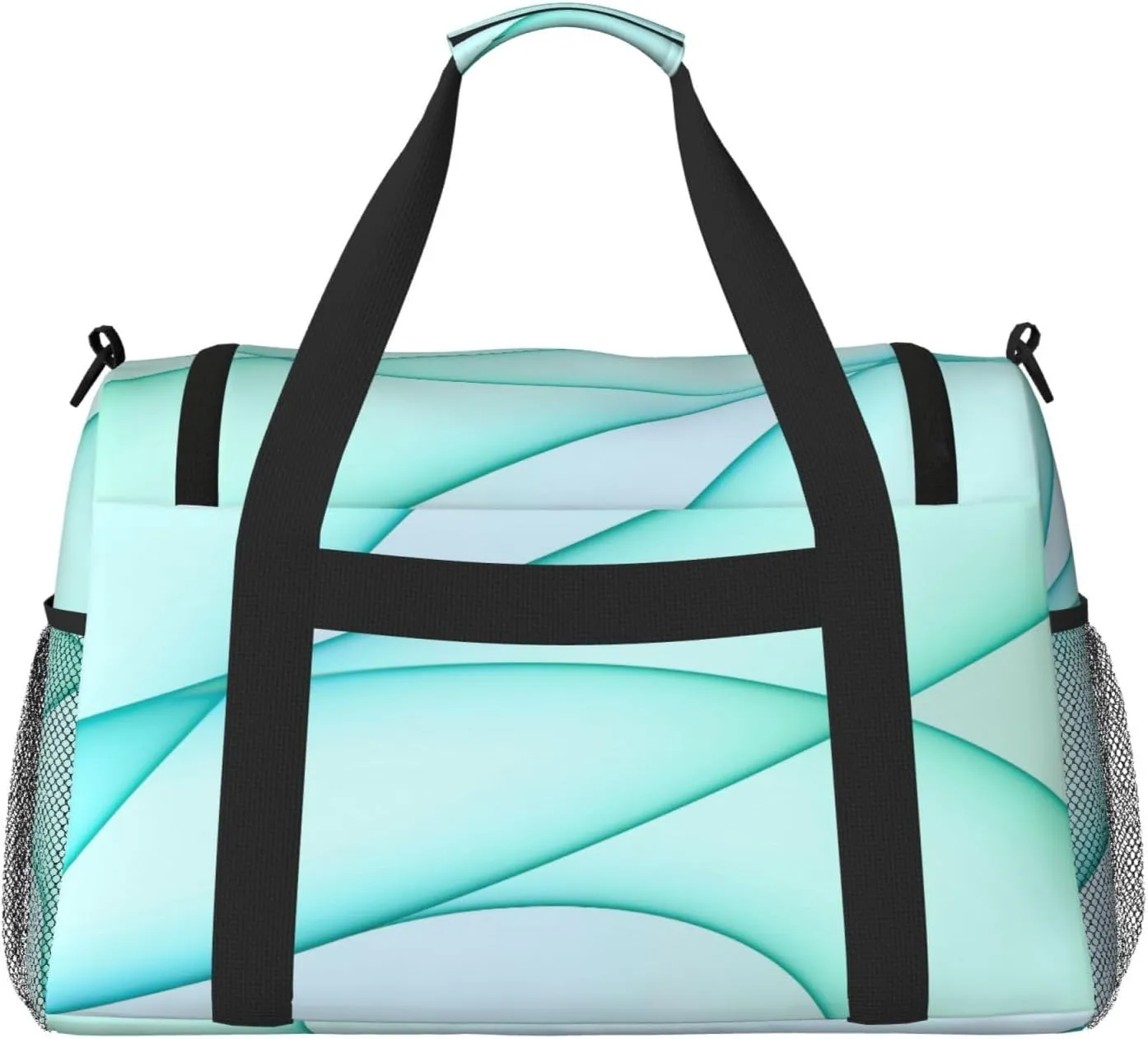Light Green Imac Travel Duffel Bag Large Foldable Waterproof Overnight Bag For Beach Swim Bags Pool Sports Gym