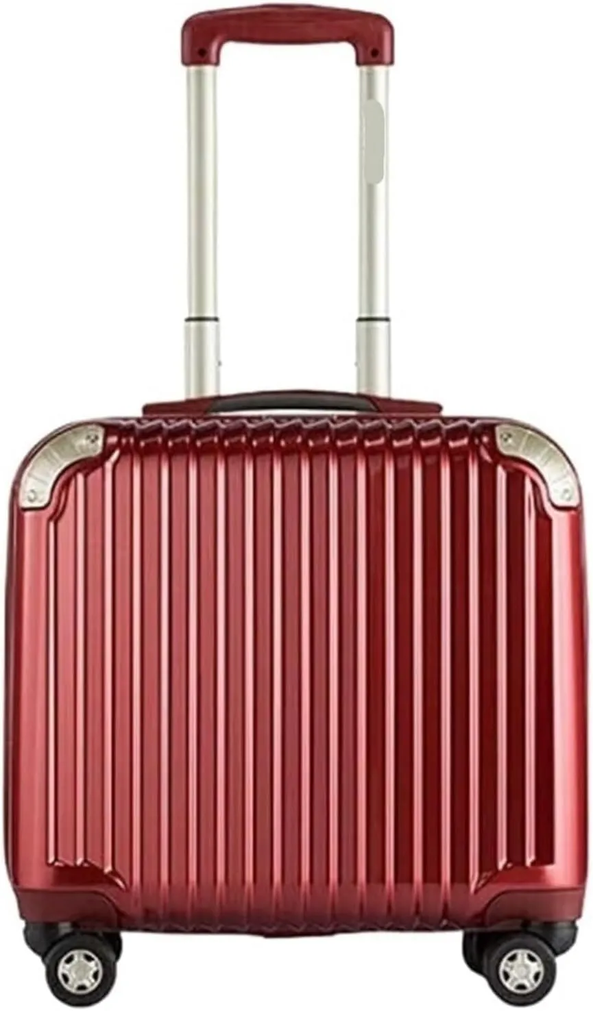 Light Suitcase Hardside Expandable Spinner Wheel ABS Luggage, TSA Locks PC Lightweight Suitcases Wheeled Luggage(A,16in)