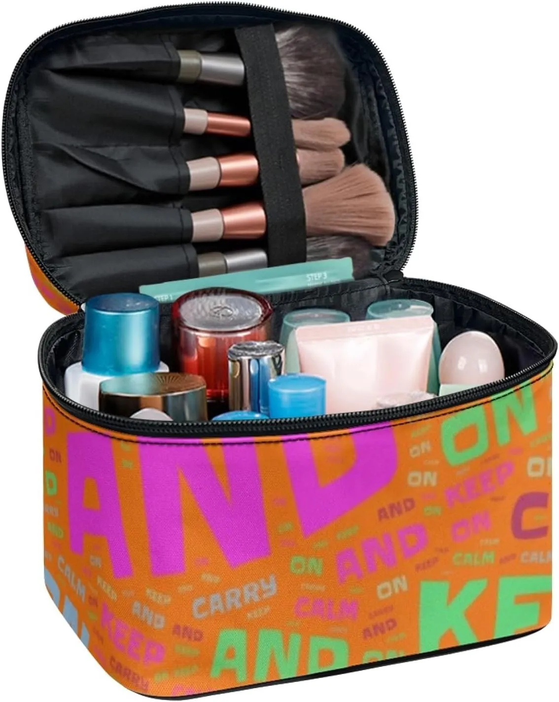 Makeup Bag,Small for Ladies Zipper Pouch Waterproof,Toiletry Bag, Travel Organizer Pouch,Make Up Bag, Makeup Case