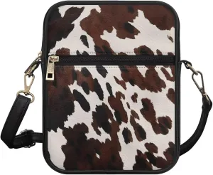 Mens Messenger Bag Leather Lightweight Crossbody Wallet Phone Bags Women Mini Purse Cell Phone Shoulder Bags