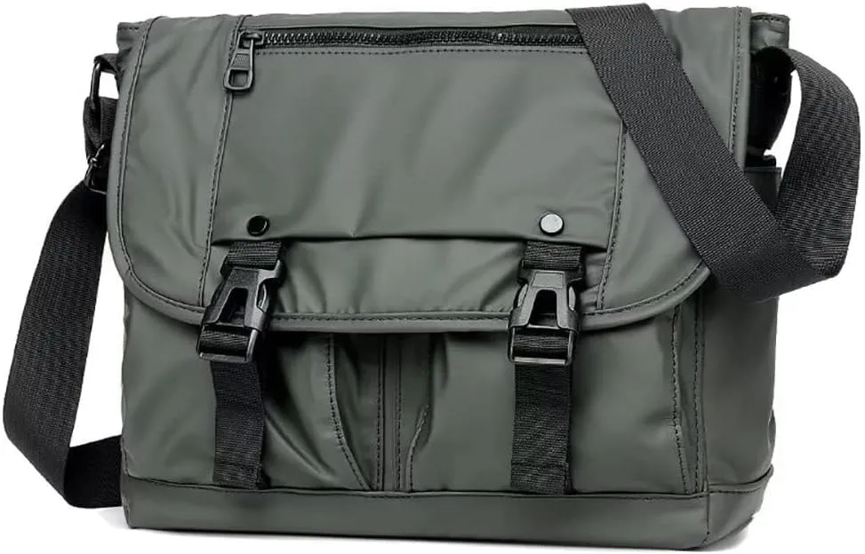 Messenger Satchel Lightweight Shoulder Multi-Pocket Briefcase Men's Crossbody Waterproof