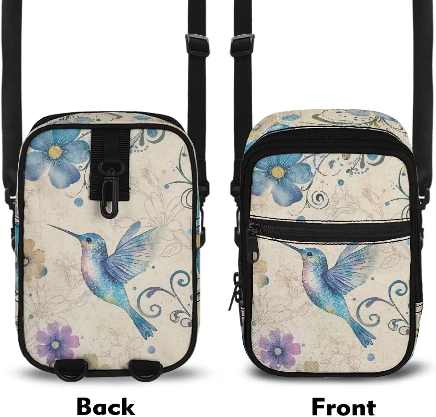 Mini Crossbody Bags for Women Lightweight Small Crossbody Bags Back Pack Fanny Pack Travel Pouch Shoulder Bag