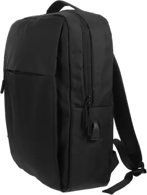 Mipcase Canvas Laptop Backpack Casual Daypack Bag 15.6 Inches Sturdy and Comfortable for Laptops Cameras Tablets