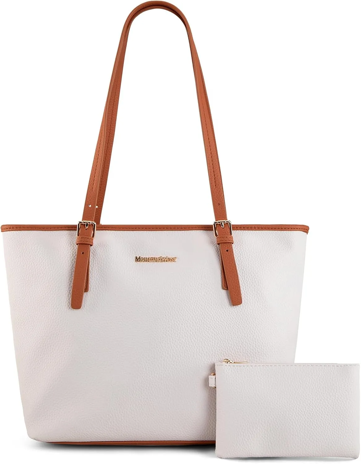 Montana West Tote Bags Vegan Leather Purses and Handbags for Women Top Handle Ladies Shoulder Bags