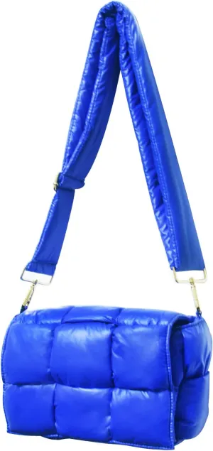 NAARIIAN Shoulder bags for women, Light-weight small puffer purses waterproof, hand-woven puffy bag crossbody handbag