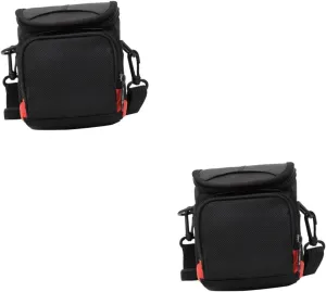 NUOBESTY Portable Camera Storage Pouch Digital Camera Holder with Comfortable Strap Cross Body Shoulder Bag for Travel