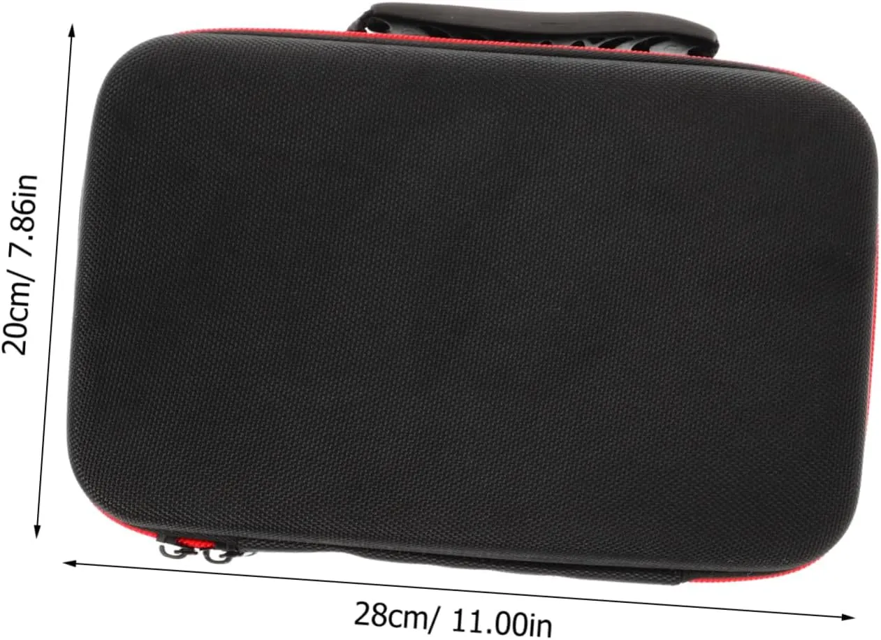 NUOBESTY Small Camera Bag DIY Storage Pouch with Handle for Digital Devices Compartments for Travel and Organization of Camera Accessories