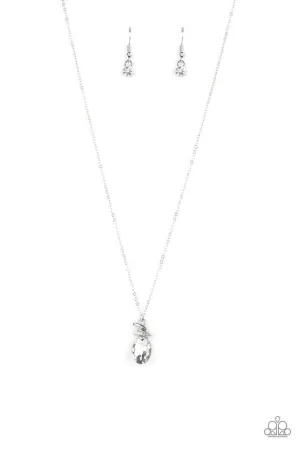 Paparazzi Necklace ~ Diamonds For Days - White