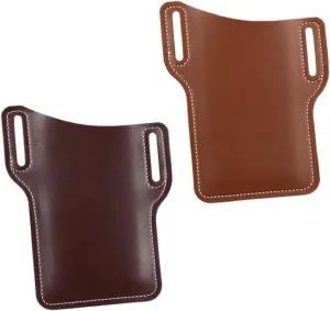 PU Cell Phone Waist Bag Outdoor Phone Protective Pouch for Men Mixed Light Durable Cell Phone Pouch for Travel and Sports