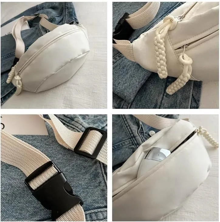 Purse Dumpling Bags Casual Handbag Crossbody Bag Hobo Sling Crescent Bag Women Men Trendy Small Shoulder Bags