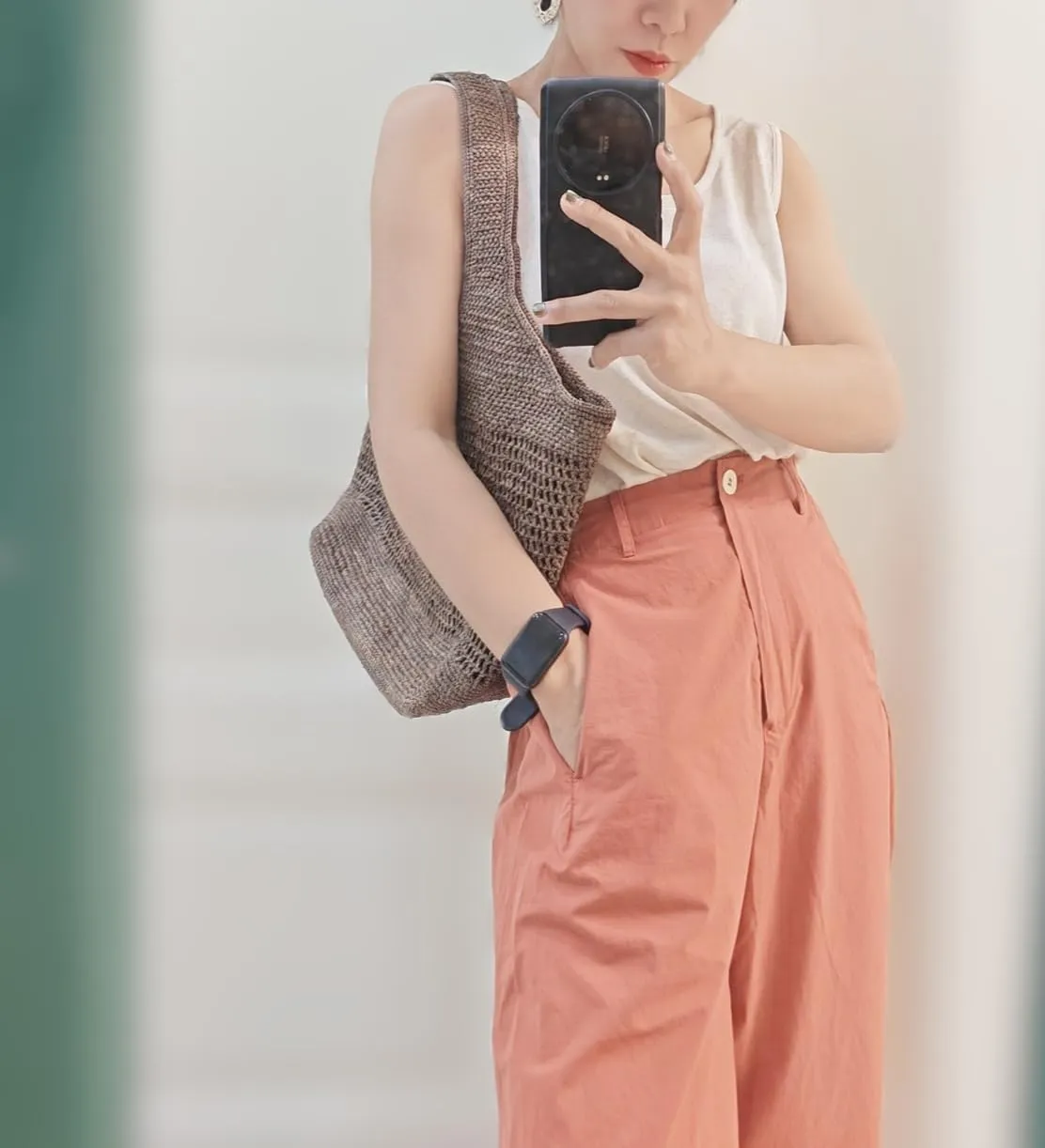 Raffia Straw Woven Totes Shoulder Crossbody Bag Handbag Hobo Hollow Beach Vacation Seaside Crochet Versatile Purse Chic