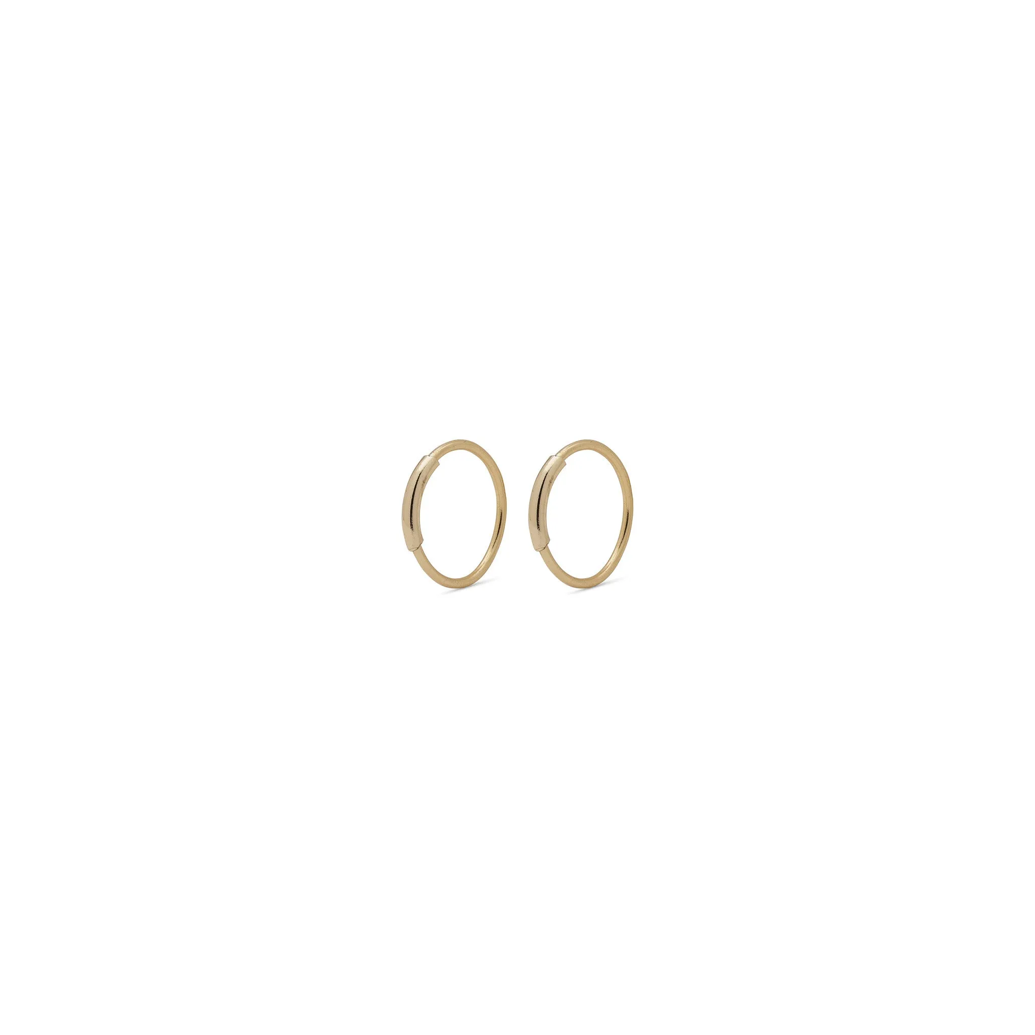 Raquel Mini Gold Plated Hoops